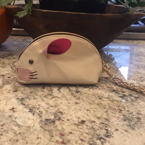 Betsey Johnson Handbags - Betsy Johnson mouse clutch